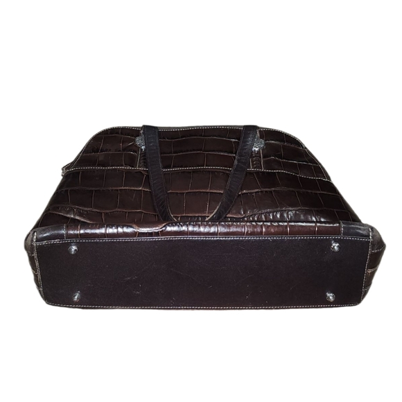 Vintage Brighton Croco Dome Handbag - Picture 5 of 14